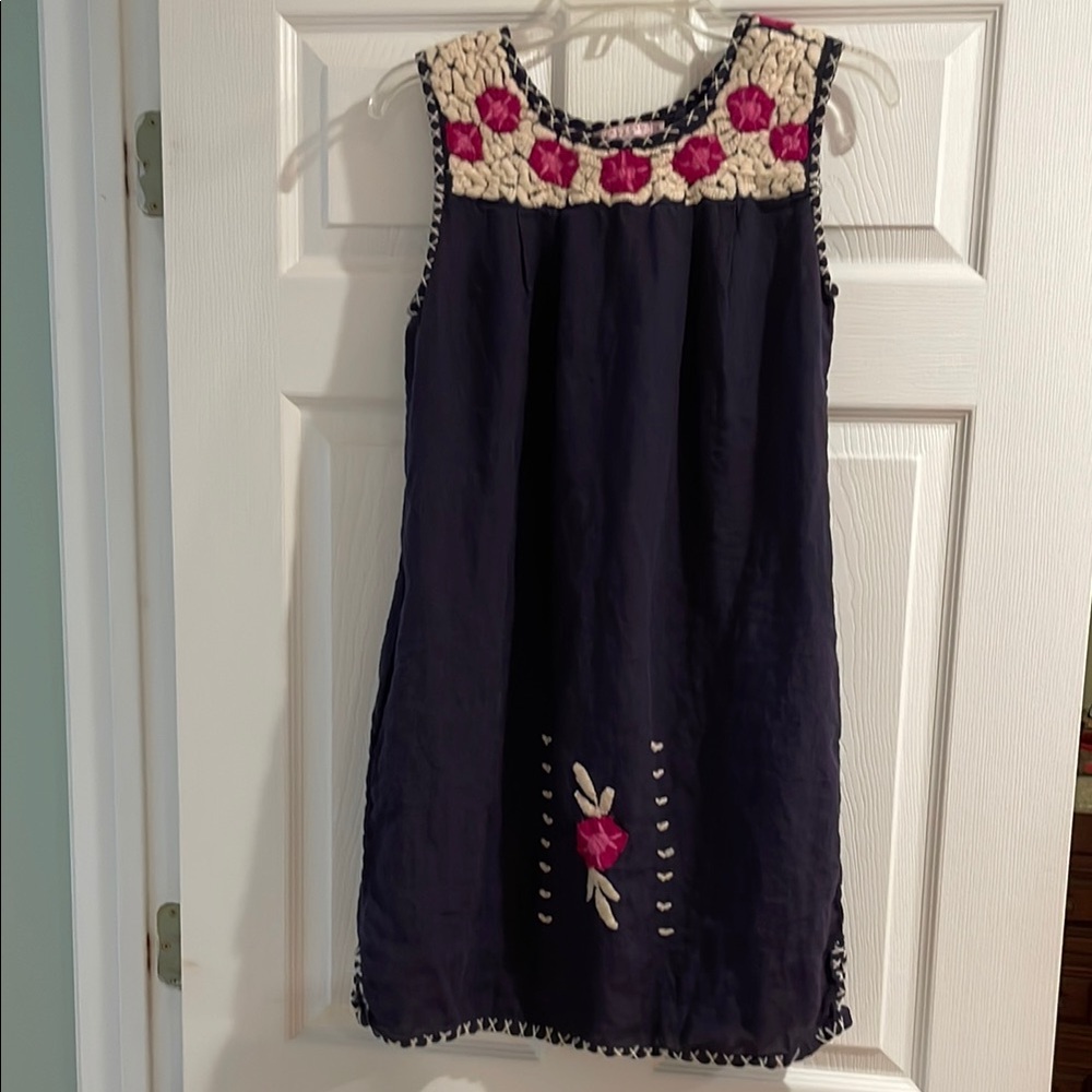 Calypso St. Barth linen shift dress